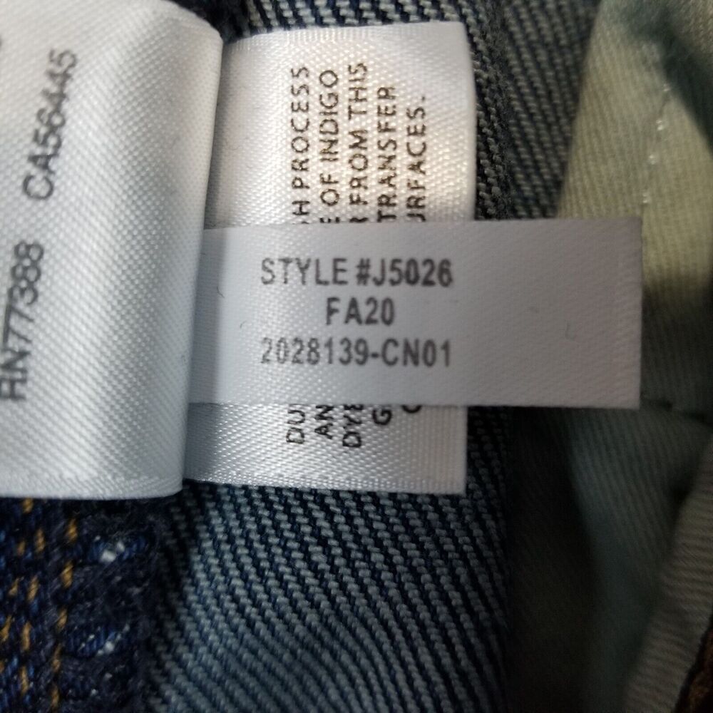 J. Crew Jeans Mens 33x32 484 Slim-fit in stretch broken-in Japanese denim J5026 - Picture 7 of 12